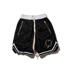 Fitness International Sports Shorts Men's Shorts Mid Pants 5/5 Speed Drying Stretch Squat Breathable Hip Hop High Street Trendy Brand Large Size