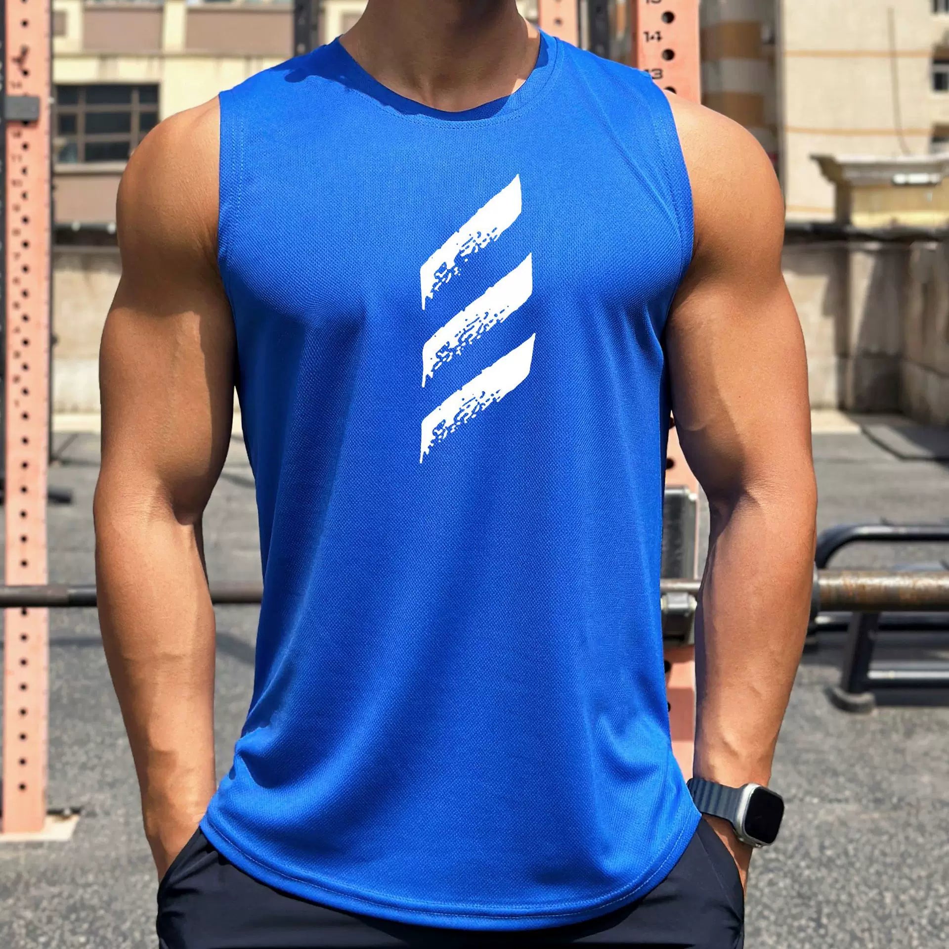 Men's Quick-Dry Mesh Tank Top