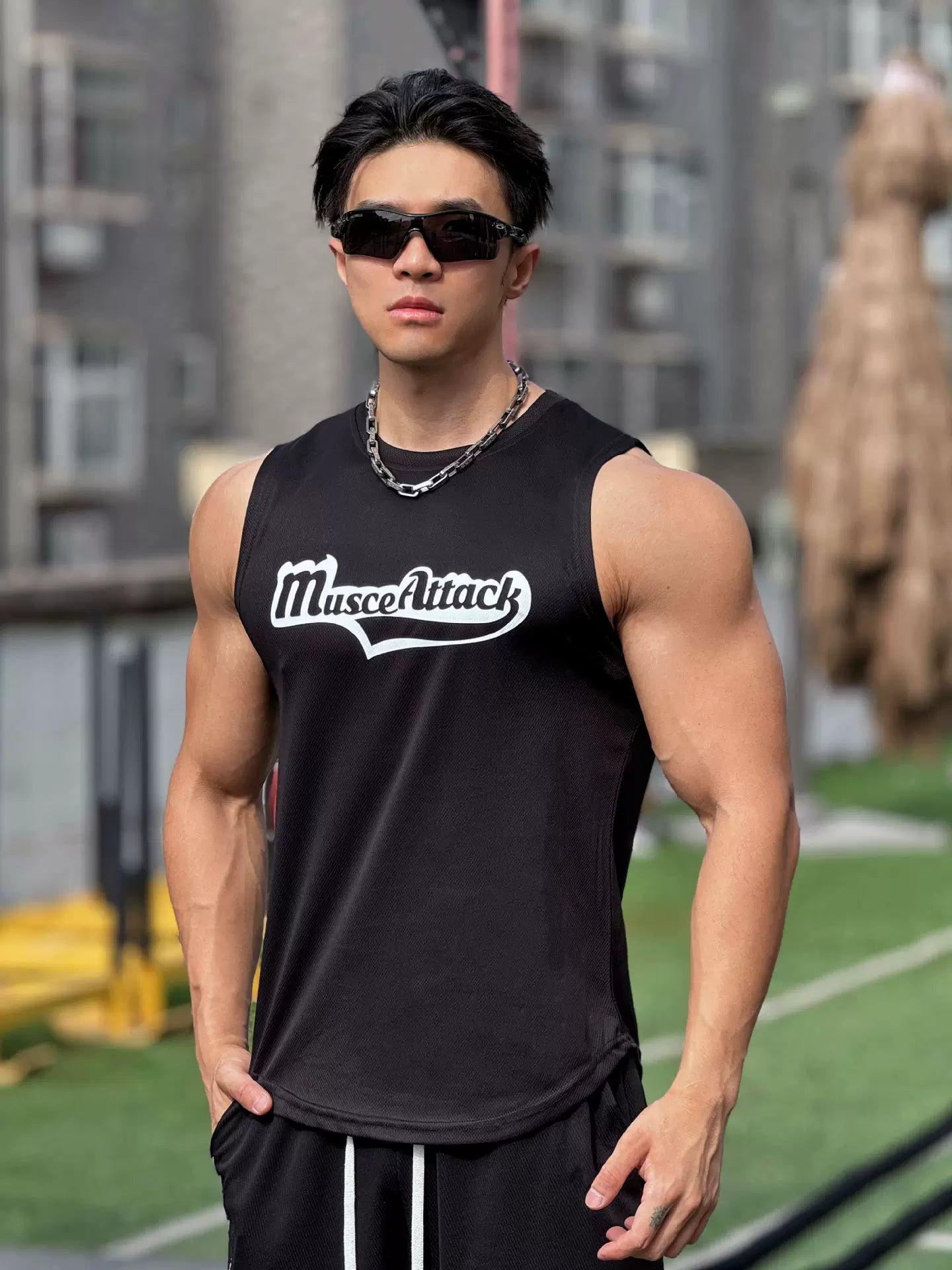Men's Breathable Fitness Tank
