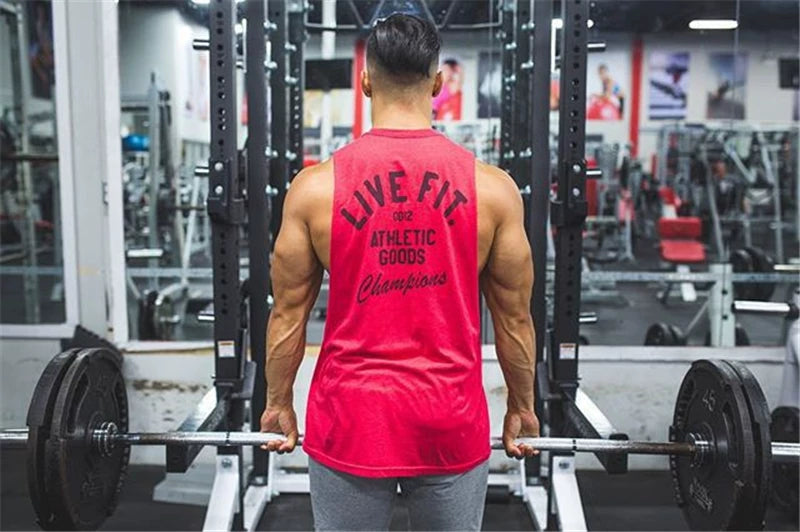 Men's Cotton Sleeveless Tank