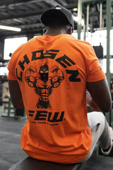 Fitness International New Summer Sports Short sleeved Men's T-shirt Elastic Cotton Loose Top Muscle Training Running Trendy Brand