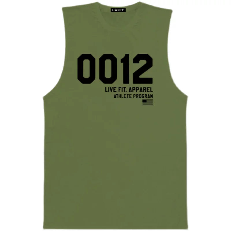 New sports vest for men, fitness camisole, muscle type, iron wave brand, running breathable T-shirt, elastic sleeveless large size